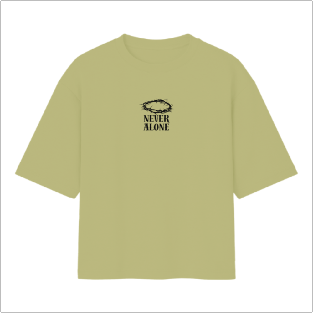 Oversized Ekballo Never Alone Verde-Musgo