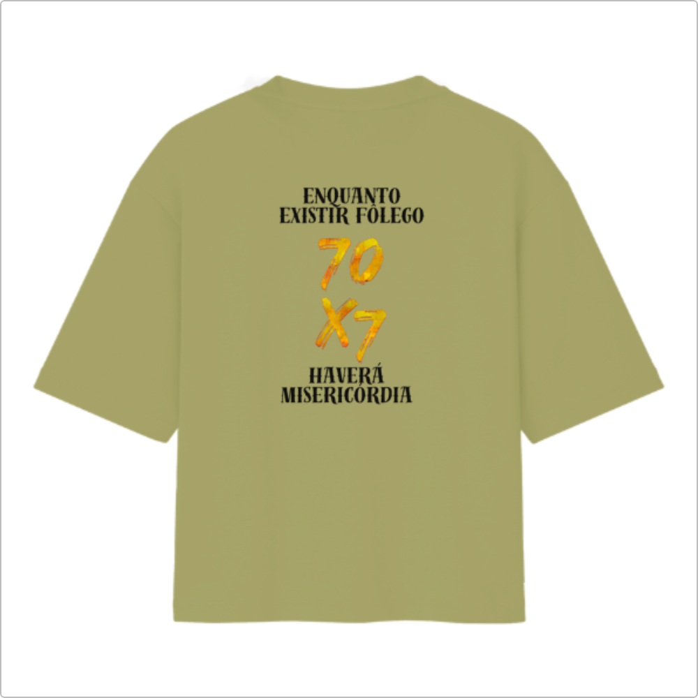 Oversized Ekballo Endless Mercy Verde-Musgo