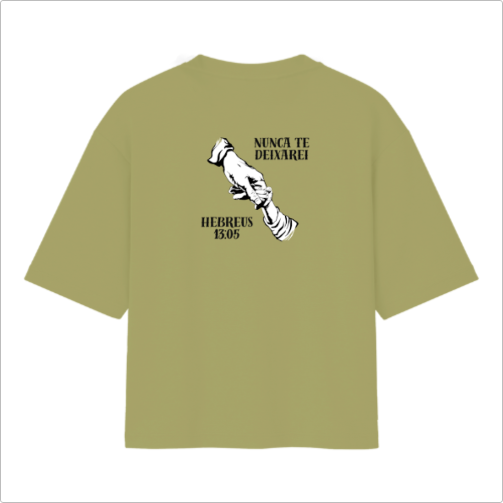 Oversized Ekballo Never Alone Verde-Musgo