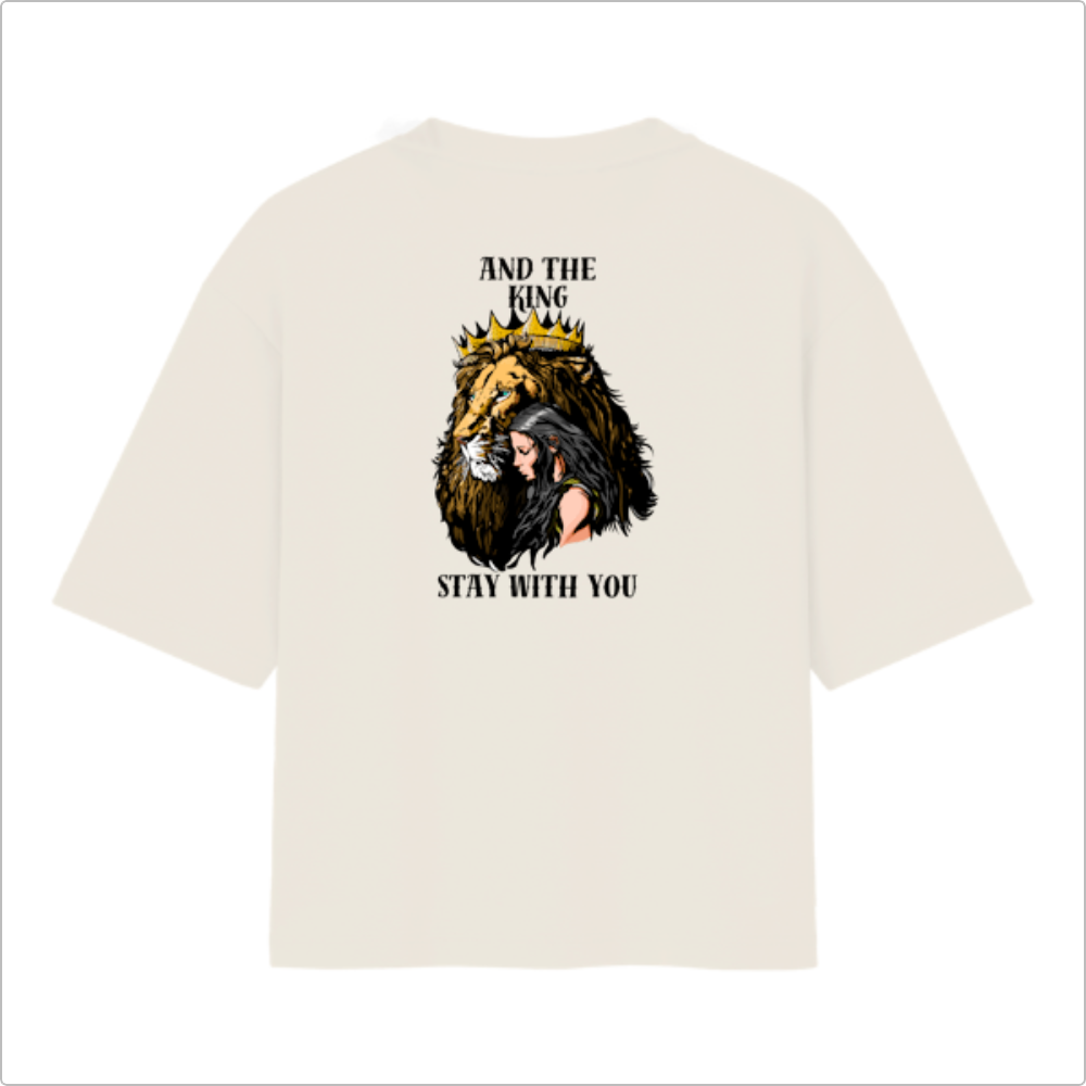 Oversized Ekballo With the King Off-White