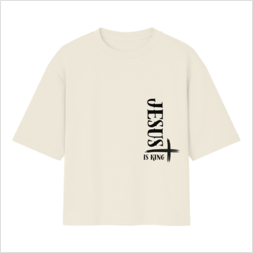 Oversized Ekballo With the King Off-White