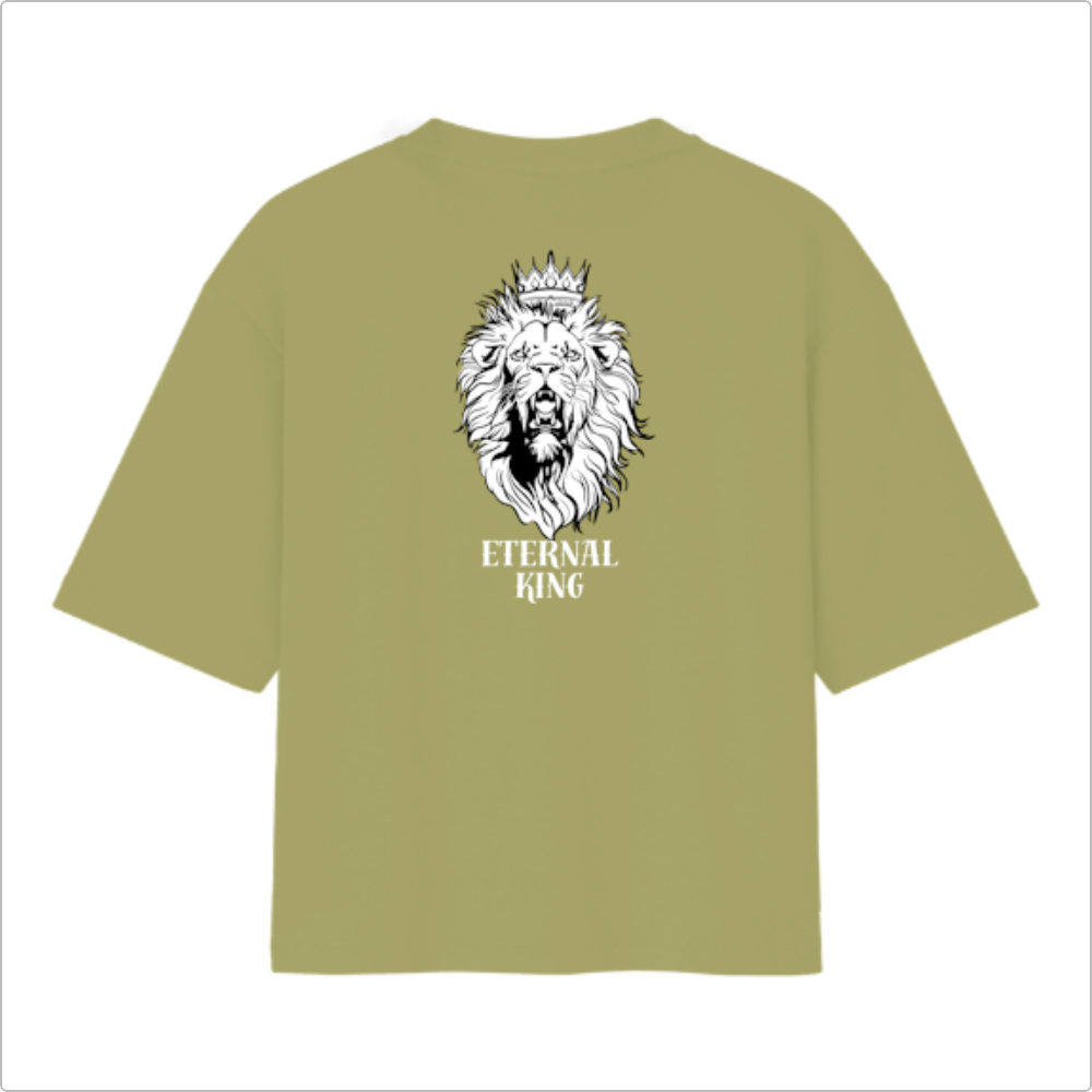 Oversized Ekballo The King Verde-Musgo
