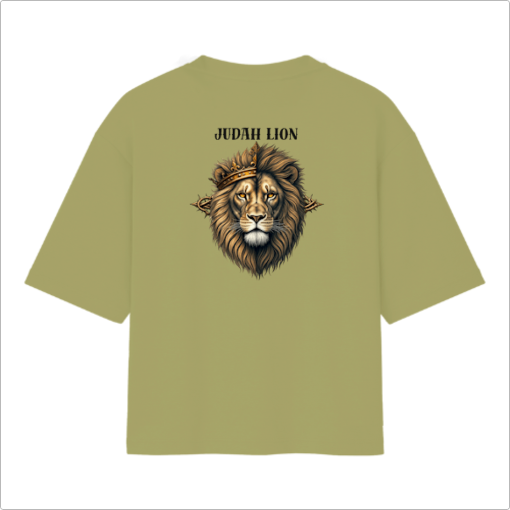 Oversized Ekballo Judah Lion Verde-Musgo